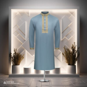 Premium Embroidered Panjabi – AH04